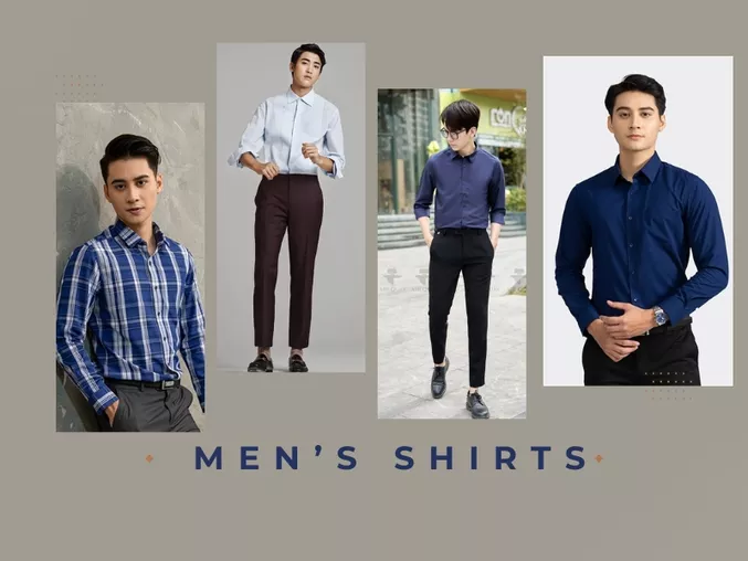 Gợi ý 10 mẫu áo sơ mi nam đẹp nhất hot trend hiện nay 5S Fashion 5SFASHION