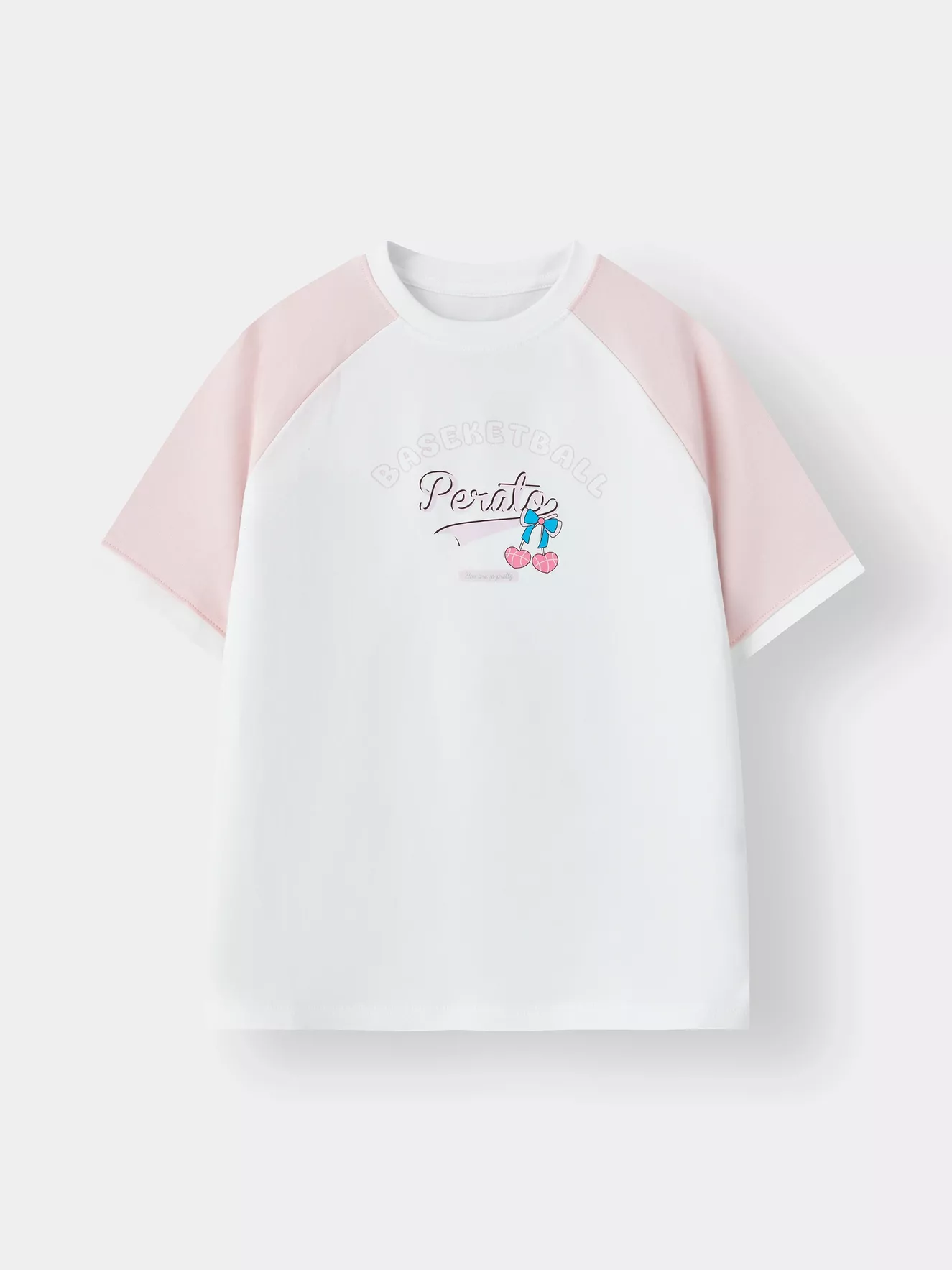 Áo Thun Bé Gái PERATO Phong Cách Lifestyle L0TSS6G003