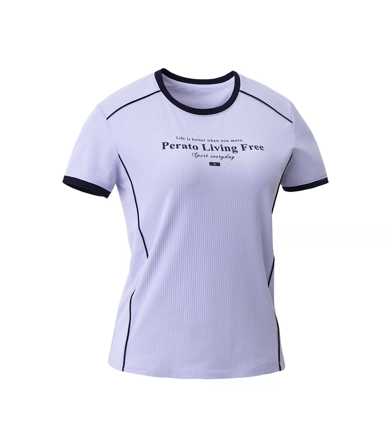 Áo Thun Thể Thao Nữ PERATO Lifestyle Slimfit L0TSS5W022