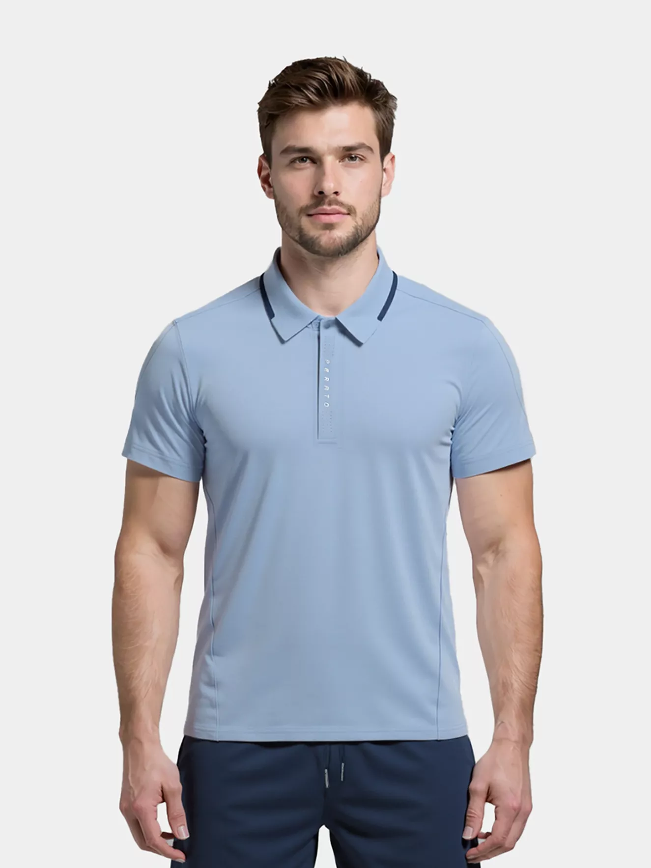 Áo Polo Nam Thể Thao Training PERATO Phom Regular T0PLS5M009