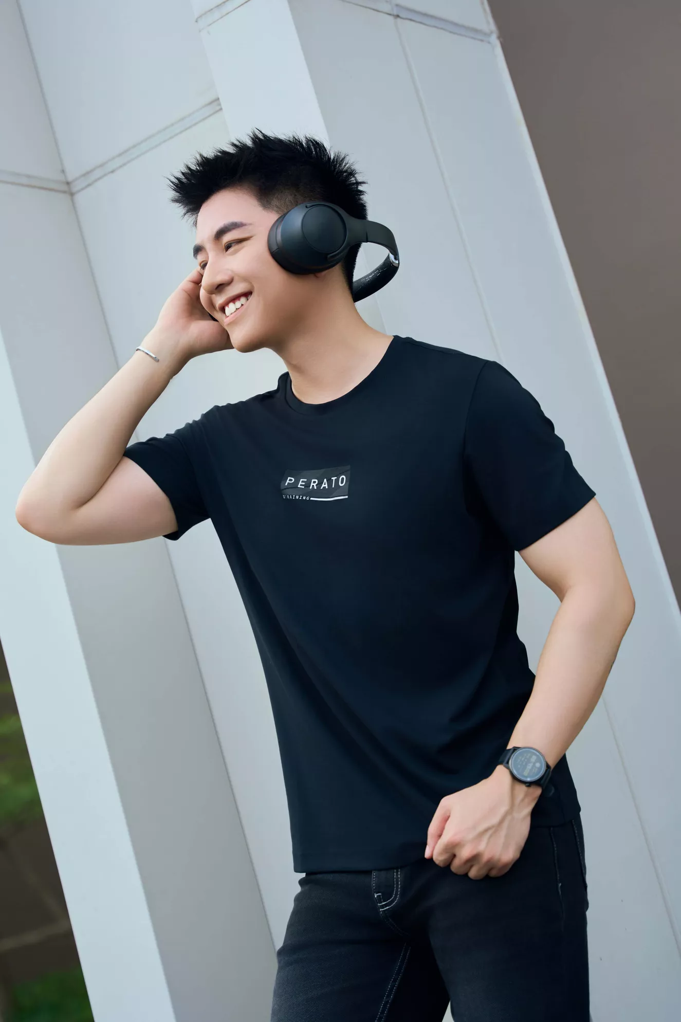 Áo Thun Nam Thể Thao Training PERATO Phom Regular T0TSS5M010