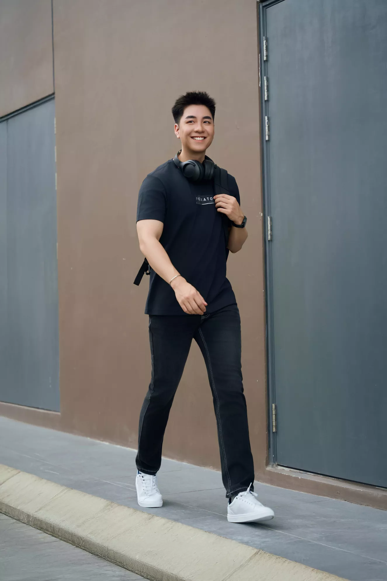 Áo Thun Nam Thể Thao Training PERATO Phom Regular T0TSS5M010