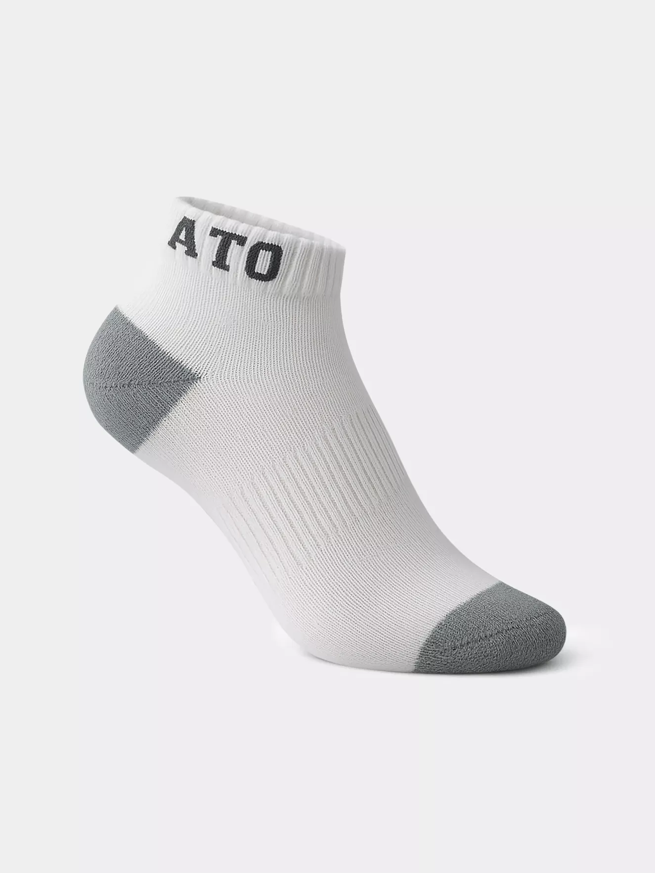 Tất Nam Cổ Ngắn Training PERATO Phối Màu Dệt Logo T0TAS5M003