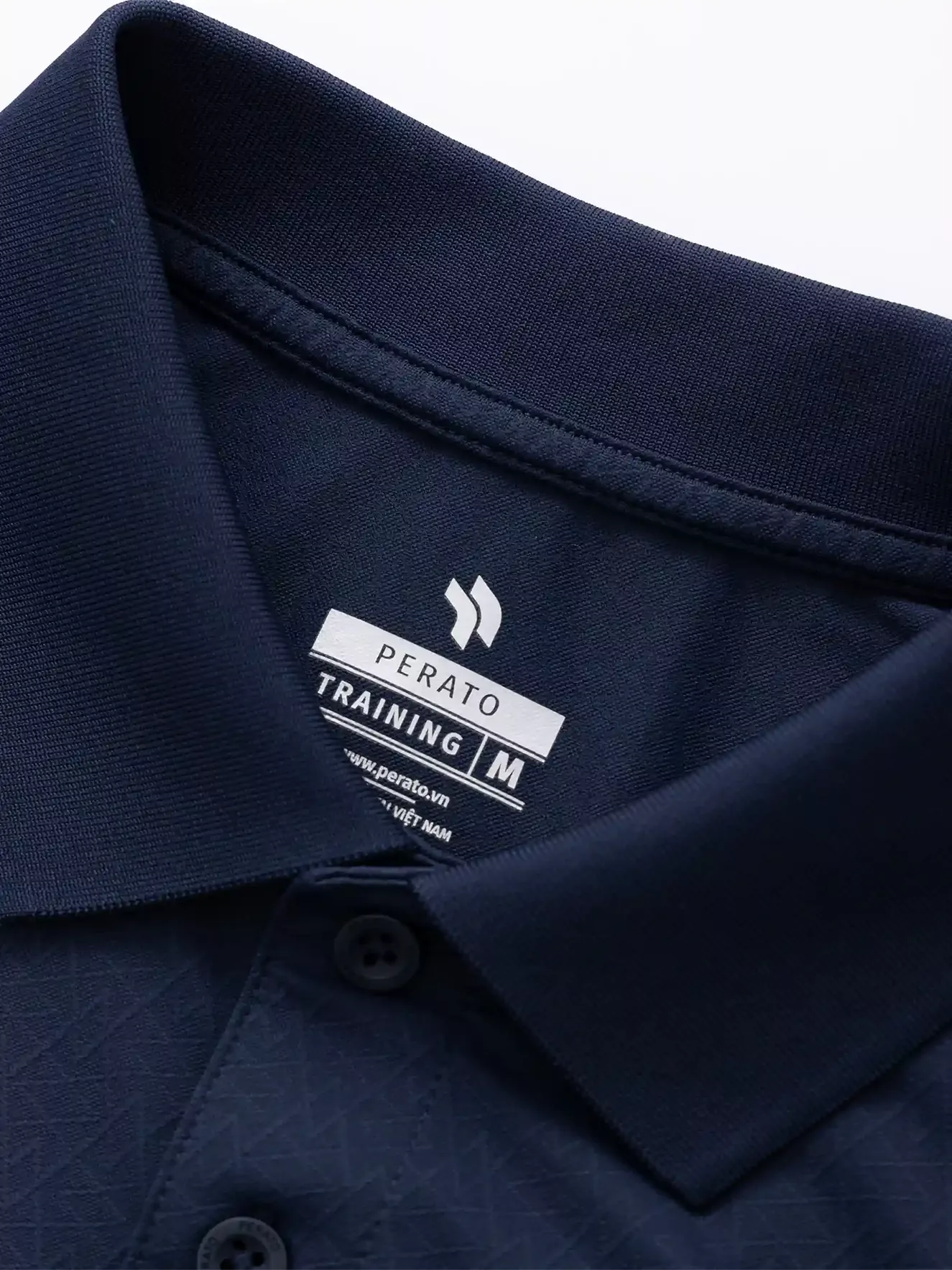 Áo Polo Nam Traing PERATO Dệt Jacquard Phom Regular T0PLS5M033