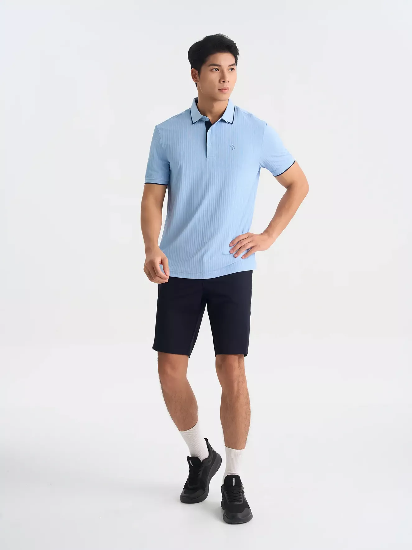 Áo Polo Nam Dệt Kim PERATO Phom Regular T0PLS5M004