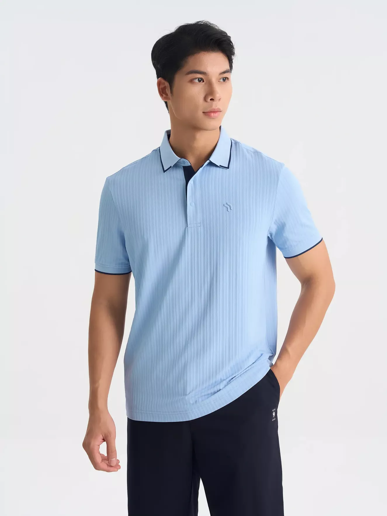 Áo Polo Nam Dệt Kim PERATO Phom Regular T0PLS5M004