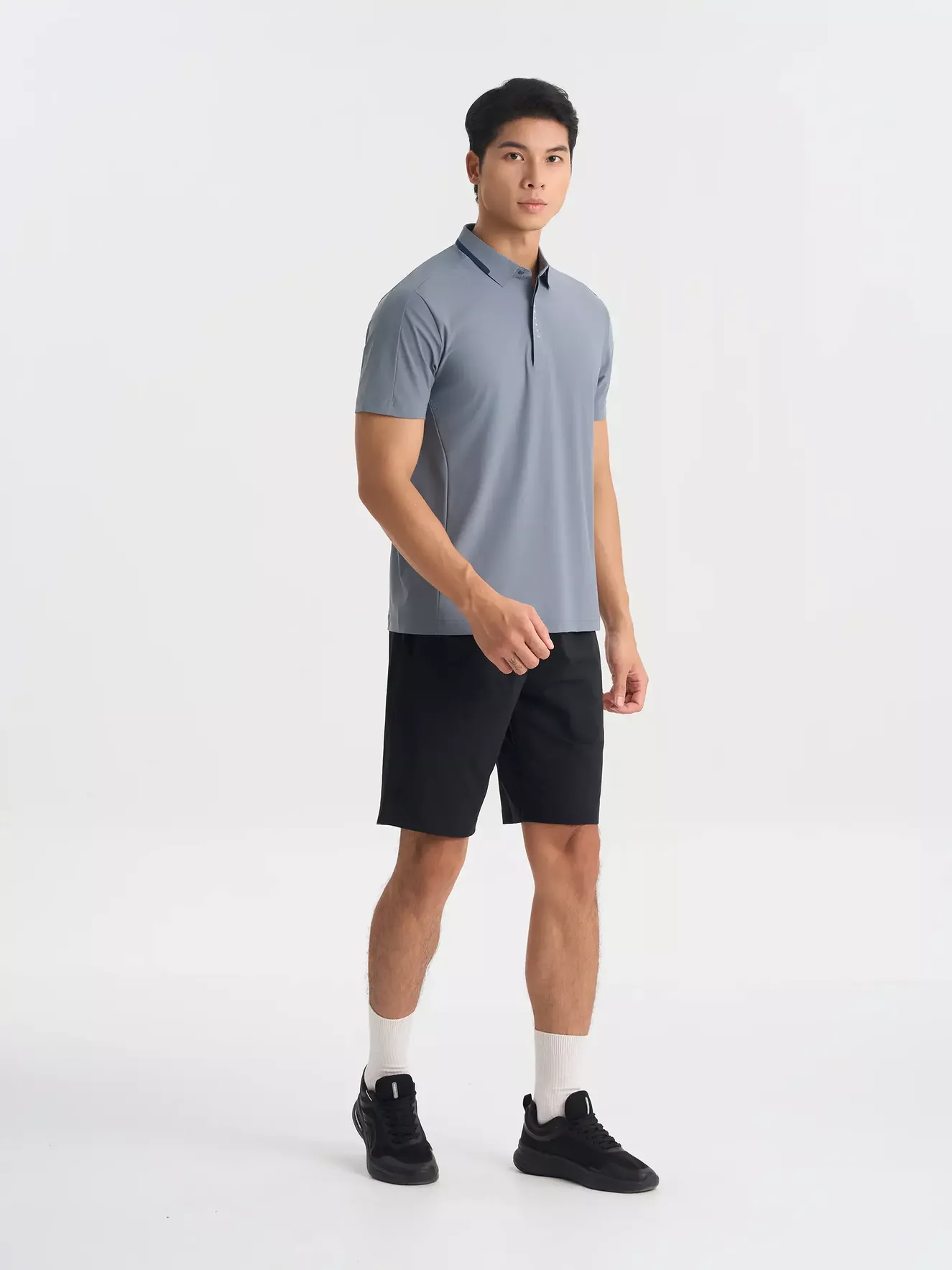 Áo Polo Nam Thể Thao Training PERATO Phom Regular T0PLS5M009
