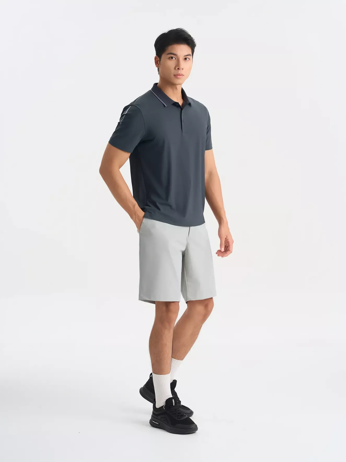 Áo Polo Nam Thể Thao Training PERATO Phom Regular T0PLS5M007