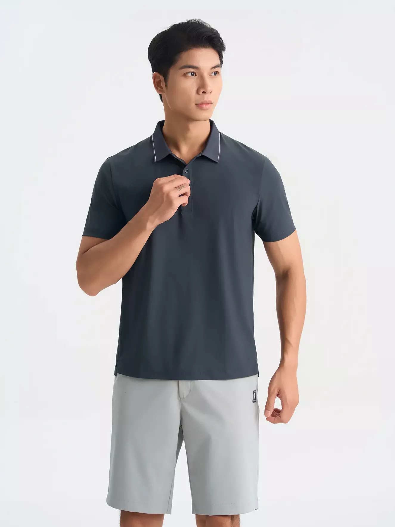 Áo Polo Nam Thể Thao Training PERATO Phom Regular T0PLS5M007