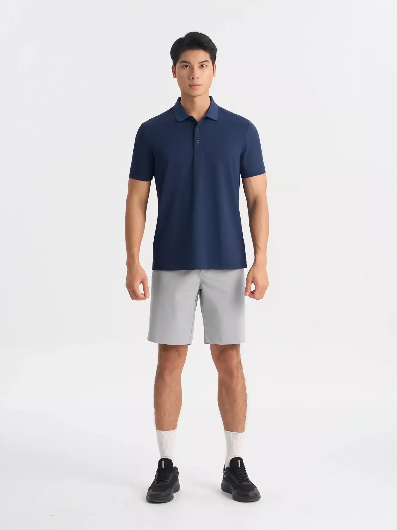 Áo Polo Nam Traing PERATO Dệt Jacquard Phom Regular T0PLS5M033