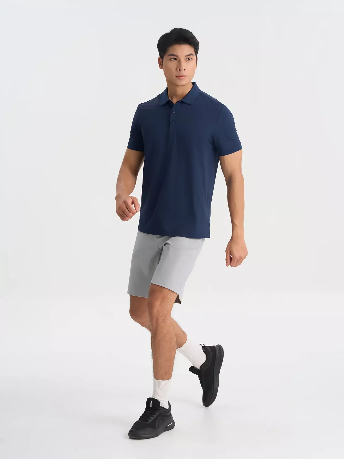 Áo Polo Nam Traing PERATO Dệt Jacquard Phom Regular T0PLS5M033