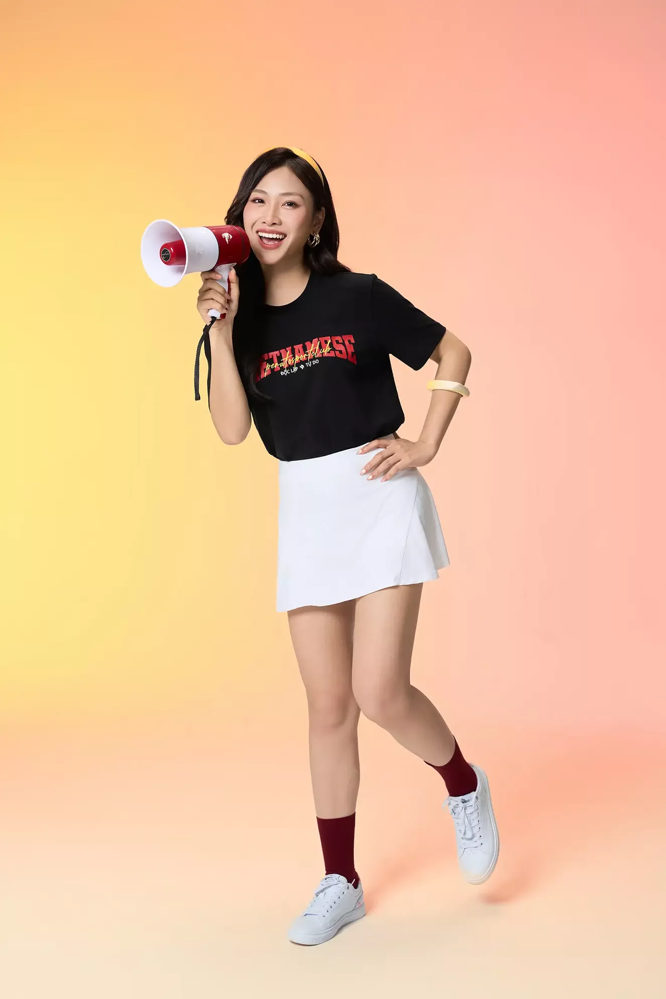 Áo Thun Cờ Đỏ Sao Vàng PERATO Unisex In VIETNAMESE L0TSS5M099