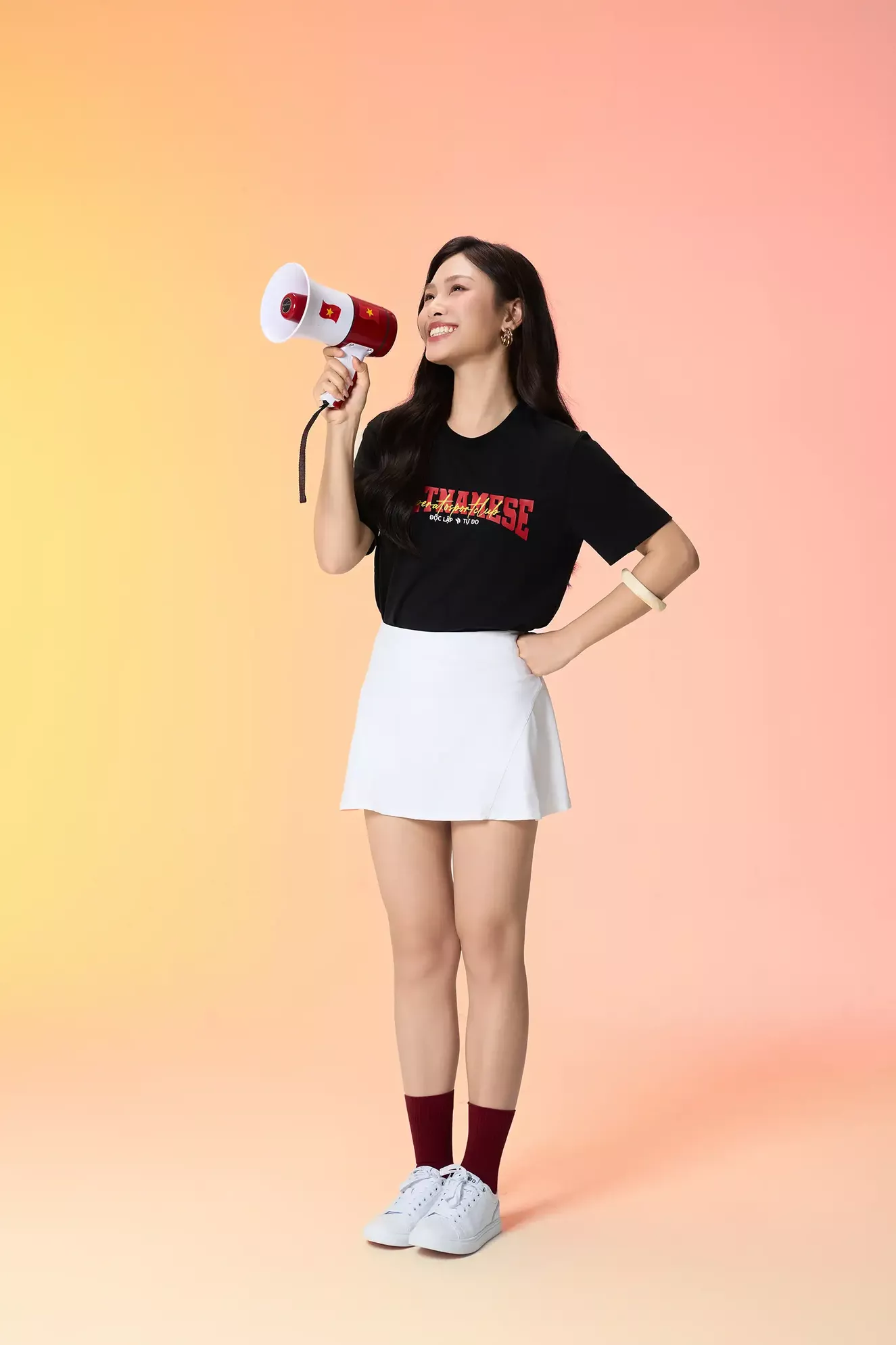 Áo Thun Cờ Đỏ Sao Vàng PERATO Unisex In VIETNAMESE L0TSS5M099