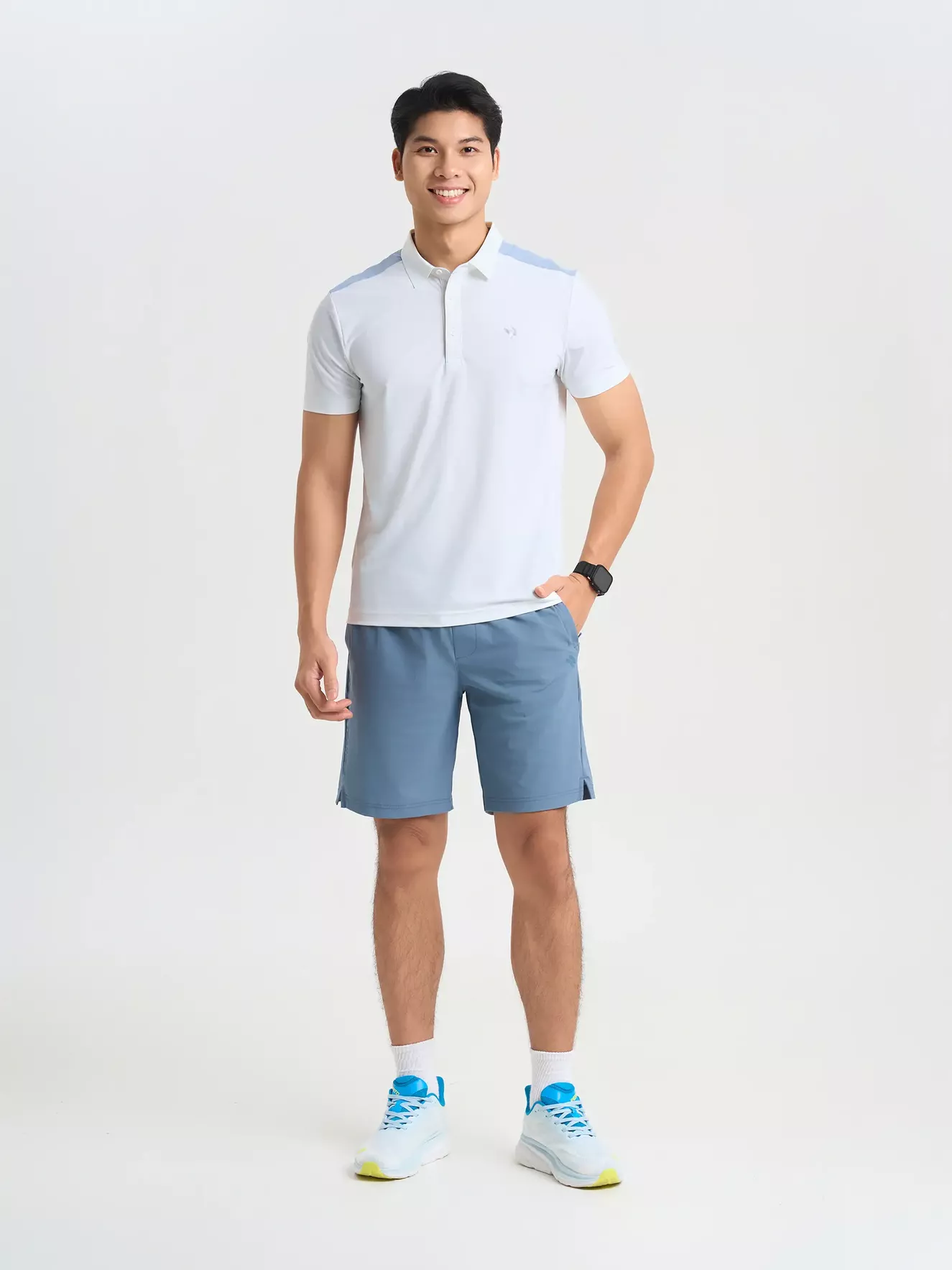 Áo Polo Nam Thể Thao Training PERATO Phom Regular T0PLS5M006