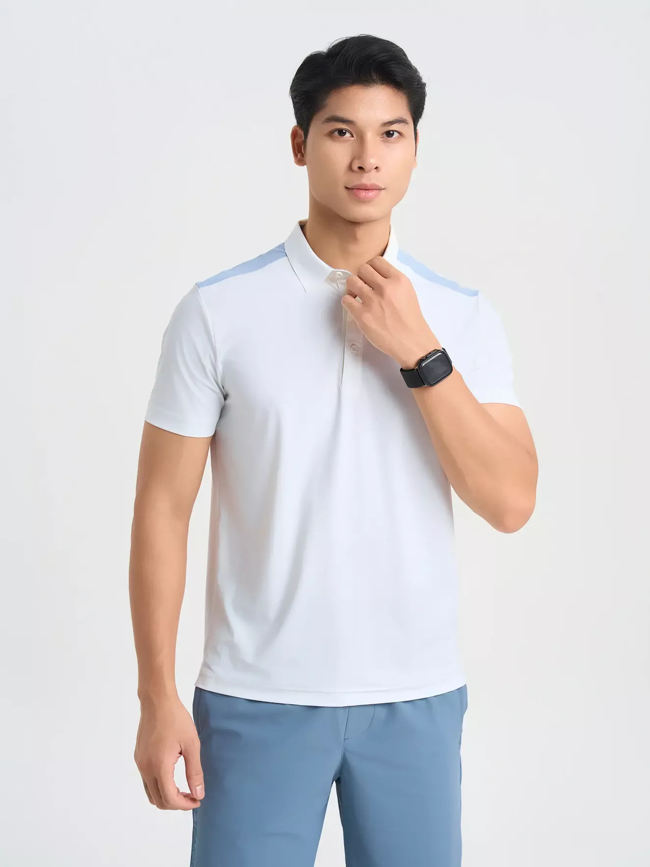 Áo Polo Nam Thể Thao Training PERATO Phom Regular T0PLS5M006