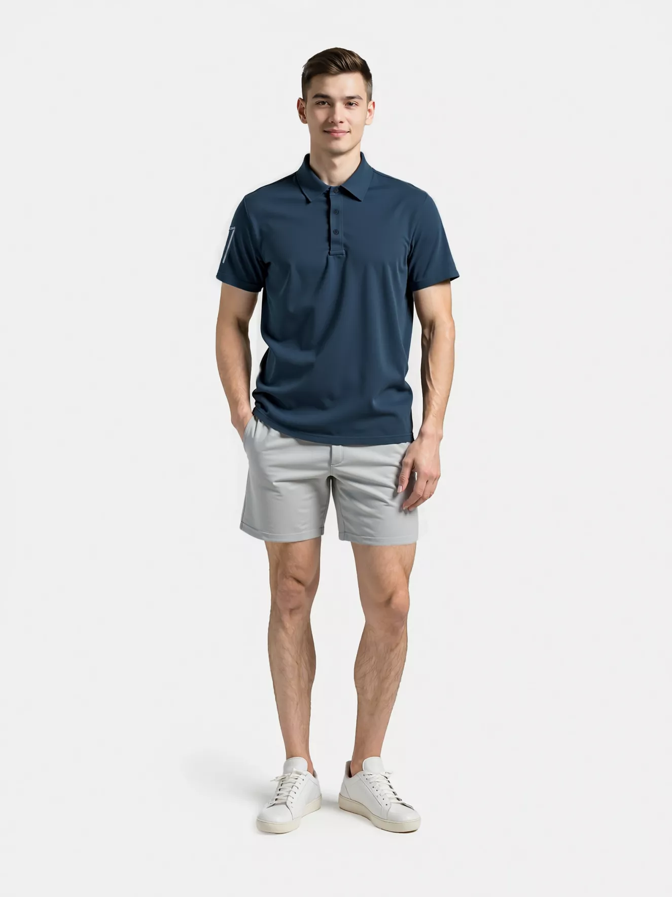 Áo Polo Nam Thể Thao PERATO Phong Cách Training Regular T0PLS5M046