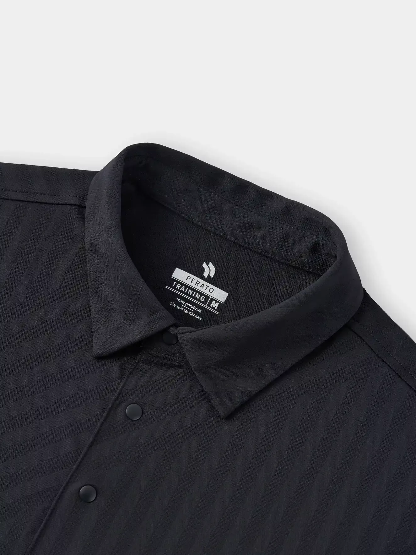 Áo Polo Nam PERATO Phong Cách Training Họa Tiết T0PLS5M034
