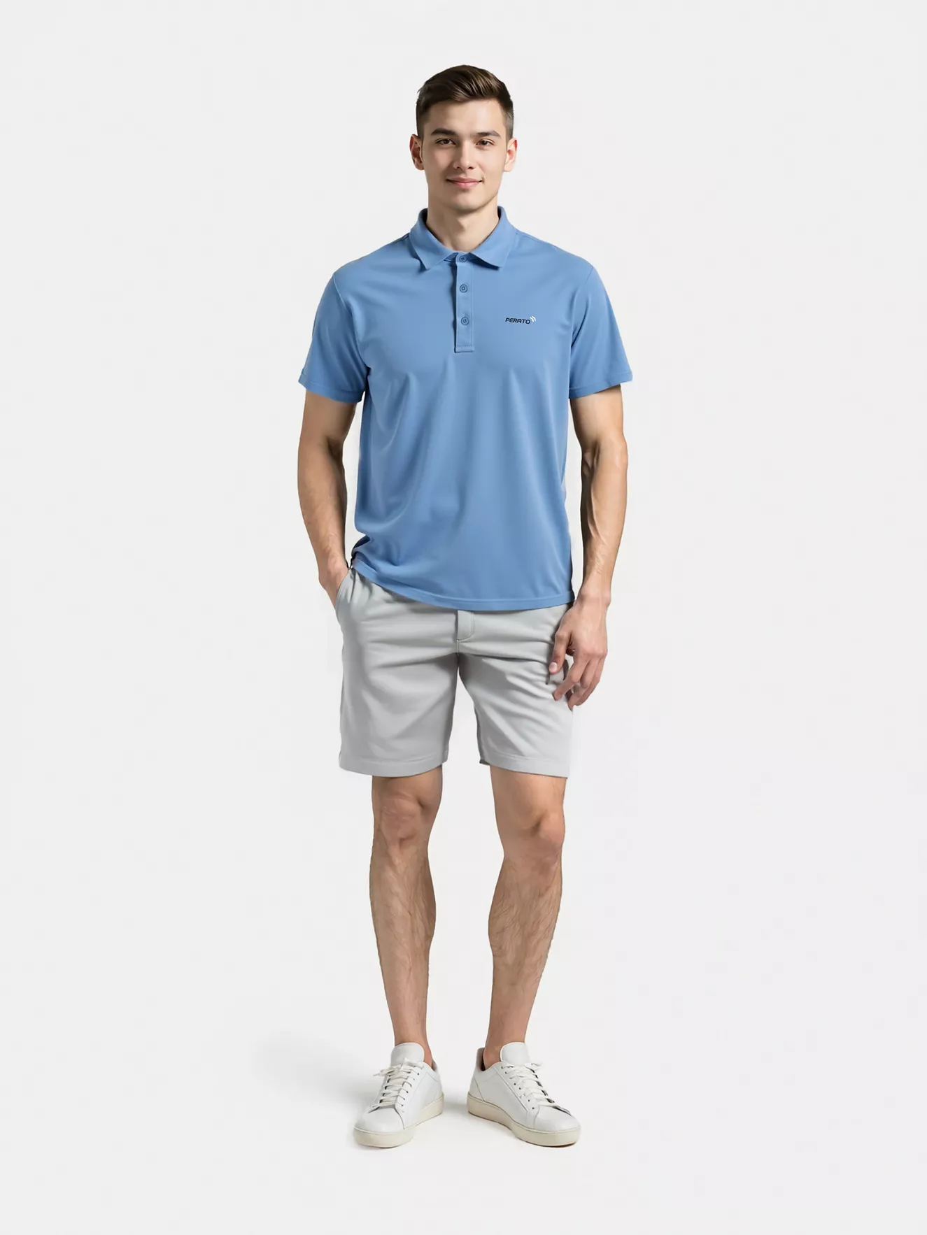 Áo Polo Nam Thể Thao PERATO Phong Cách Outdoor O0PLS5M050