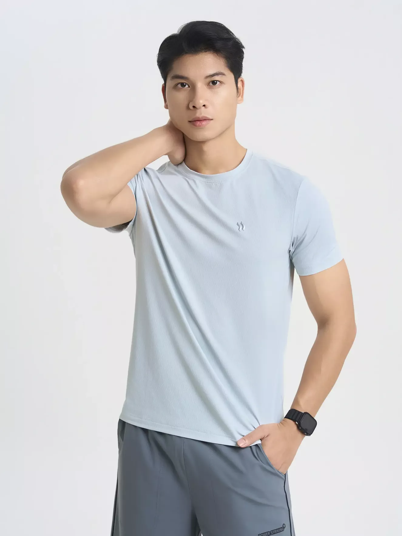 Áo Thun Nam Thể Thao Phong Cách Training In Lưng T0TSS5M029