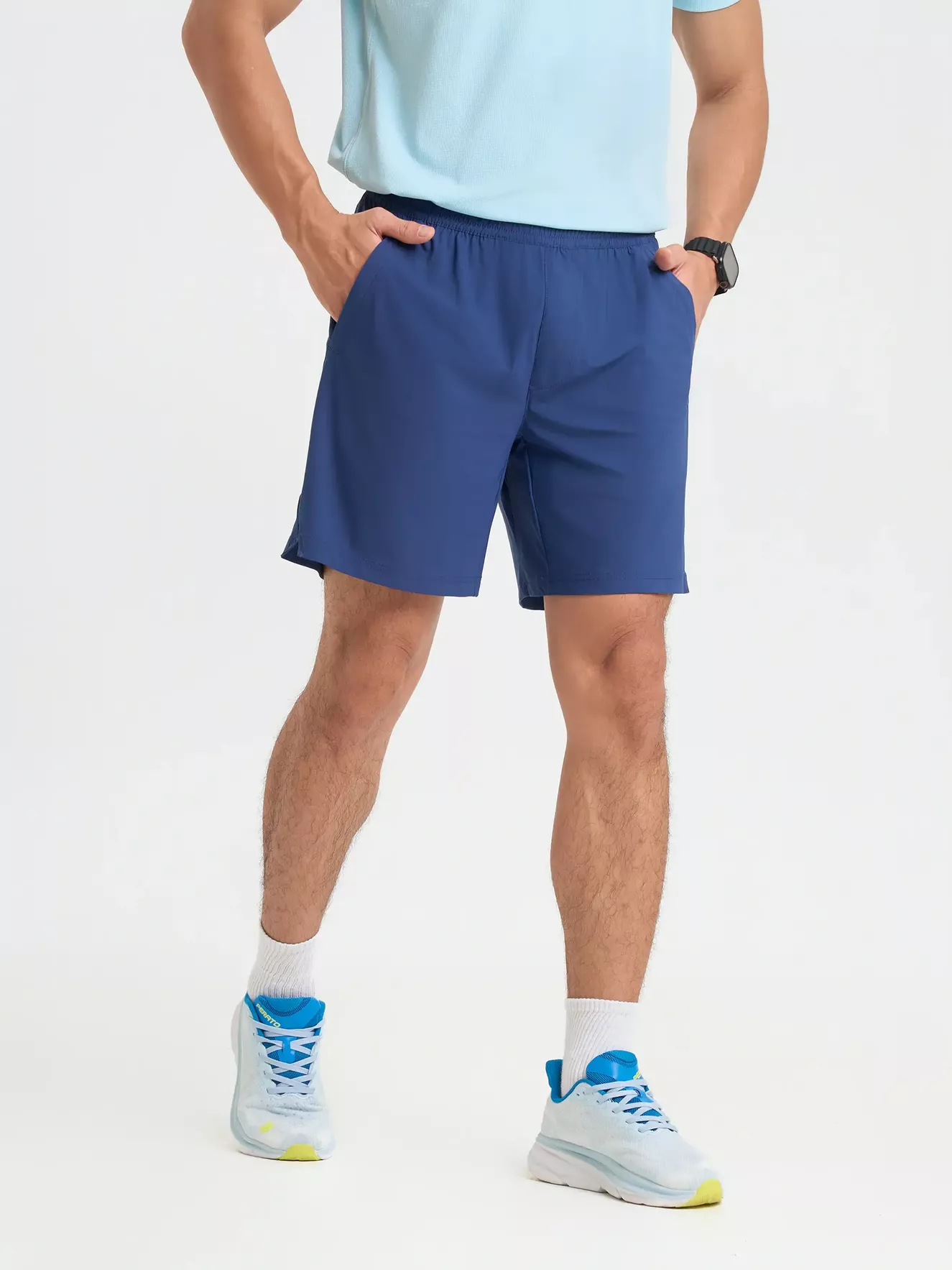 Quần Short Nam PERATO Phong Cách Training Regular T0SCS5M049