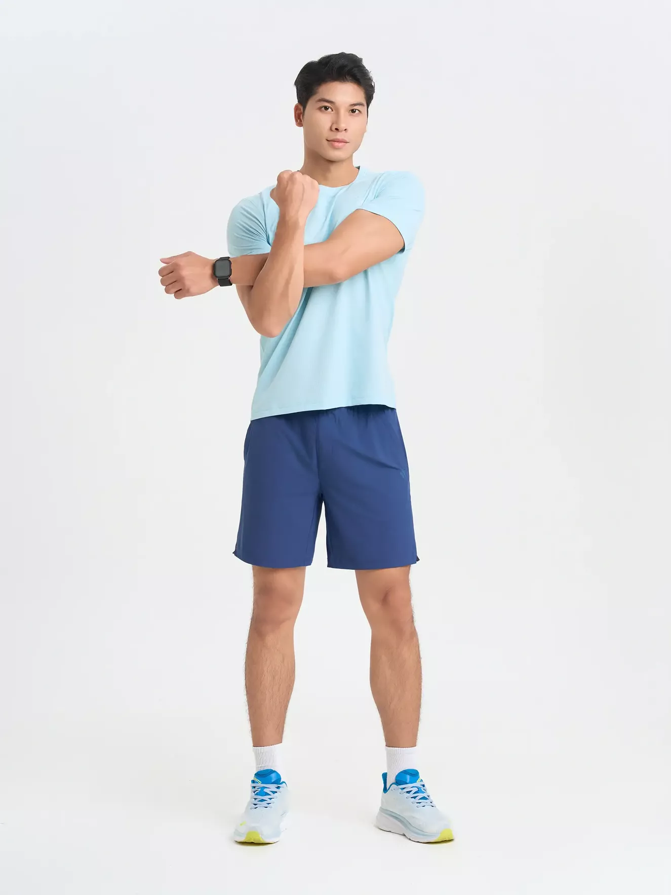 Quần Short Nam PERATO Phong Cách Training Regular T0SCS5M049
