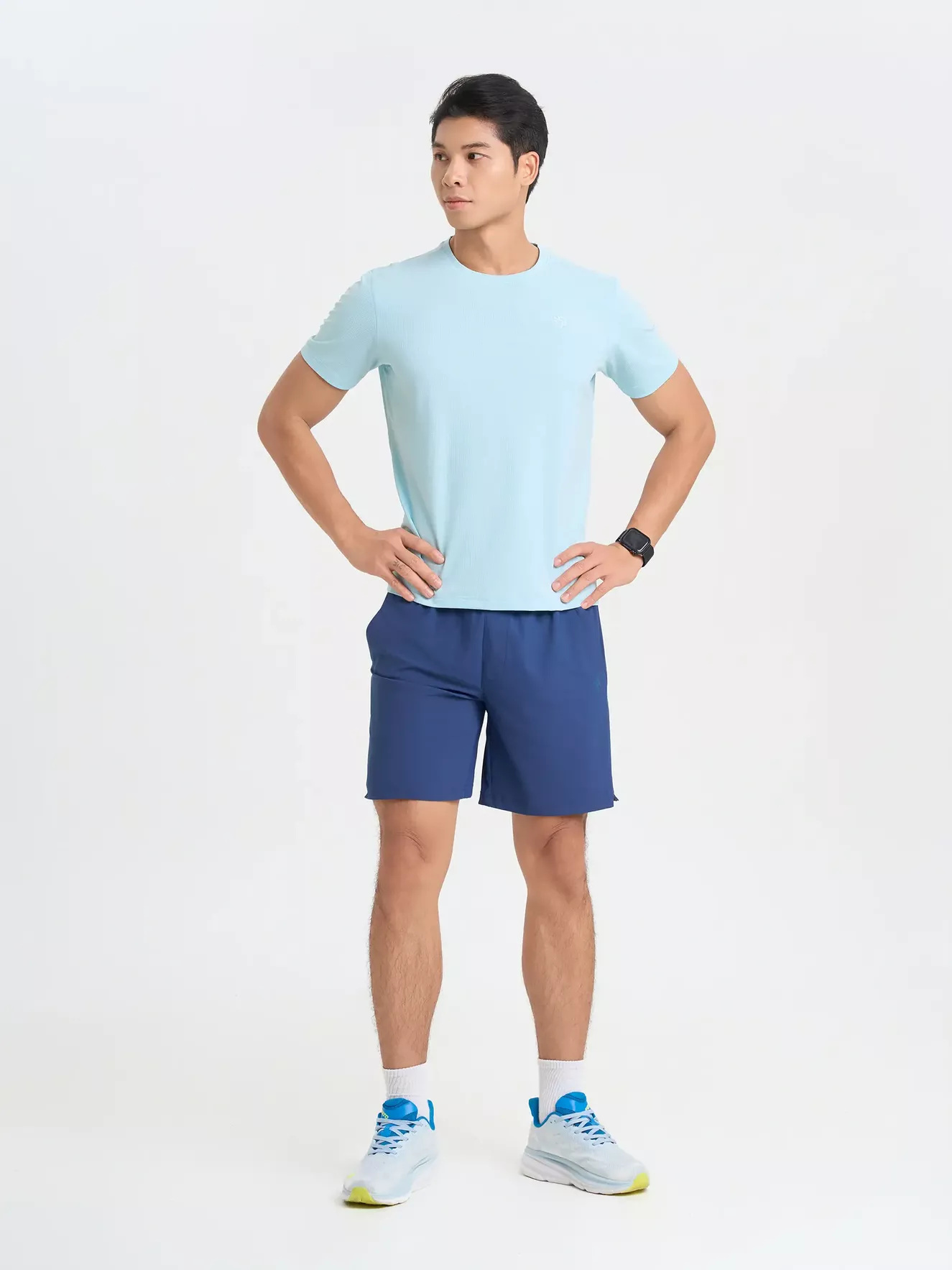 Quần Short Nam PERATO Phong Cách Training Regular T0SCS5M049