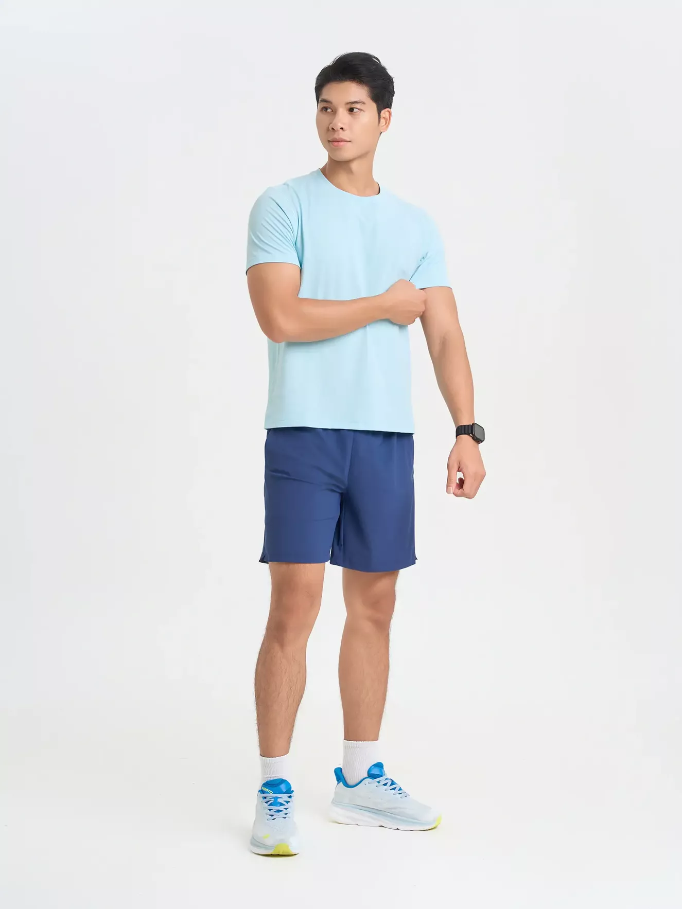 Quần Short Nam PERATO Phong Cách Training Regular T0SCS5M049