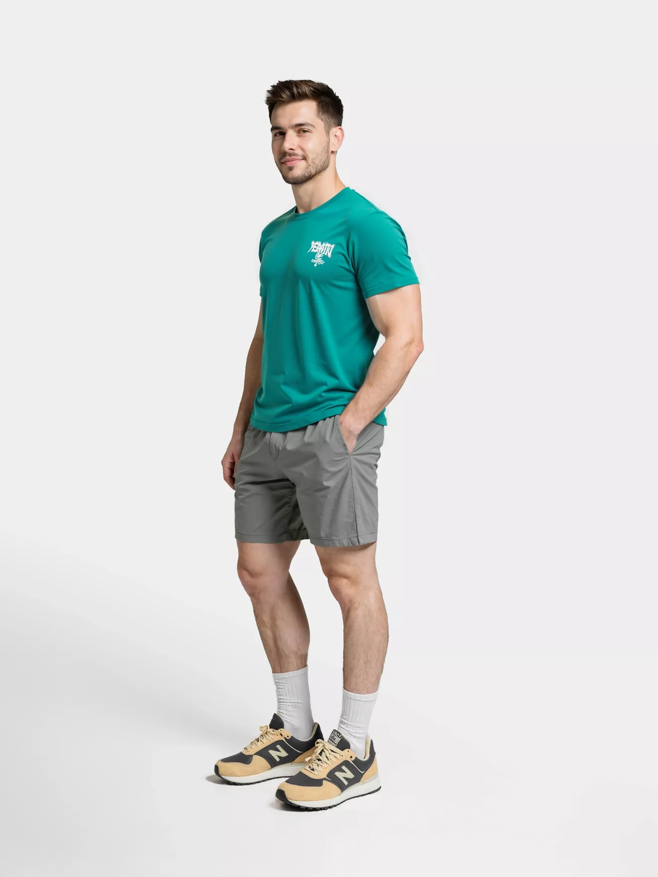 Áo Thun Thể Thao Nam PERATO Lifestyle Regular L0TSS5M015