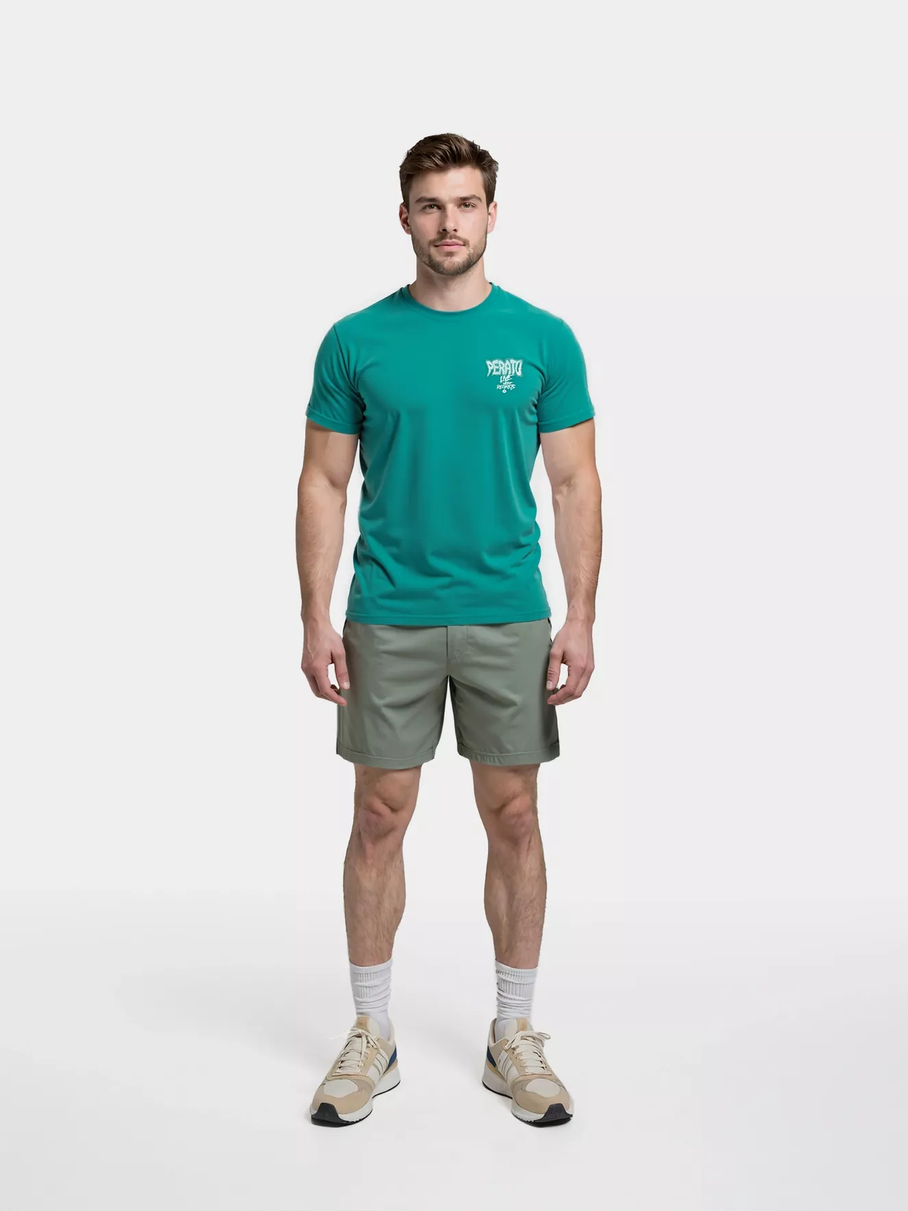 Áo Thun Thể Thao Nam PERATO Lifestyle Regular L0TSS5M015