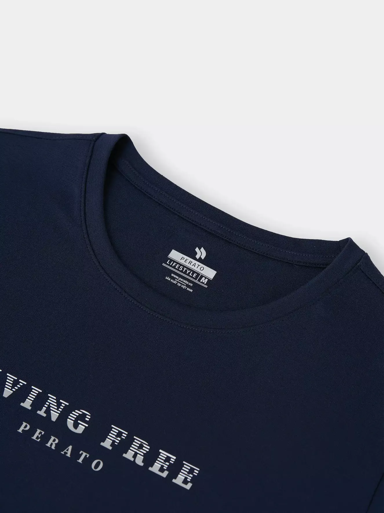 Áo Thun Nữ PERATO Phong Cách Lifestyle Phom Loosefit L0TSS5W025