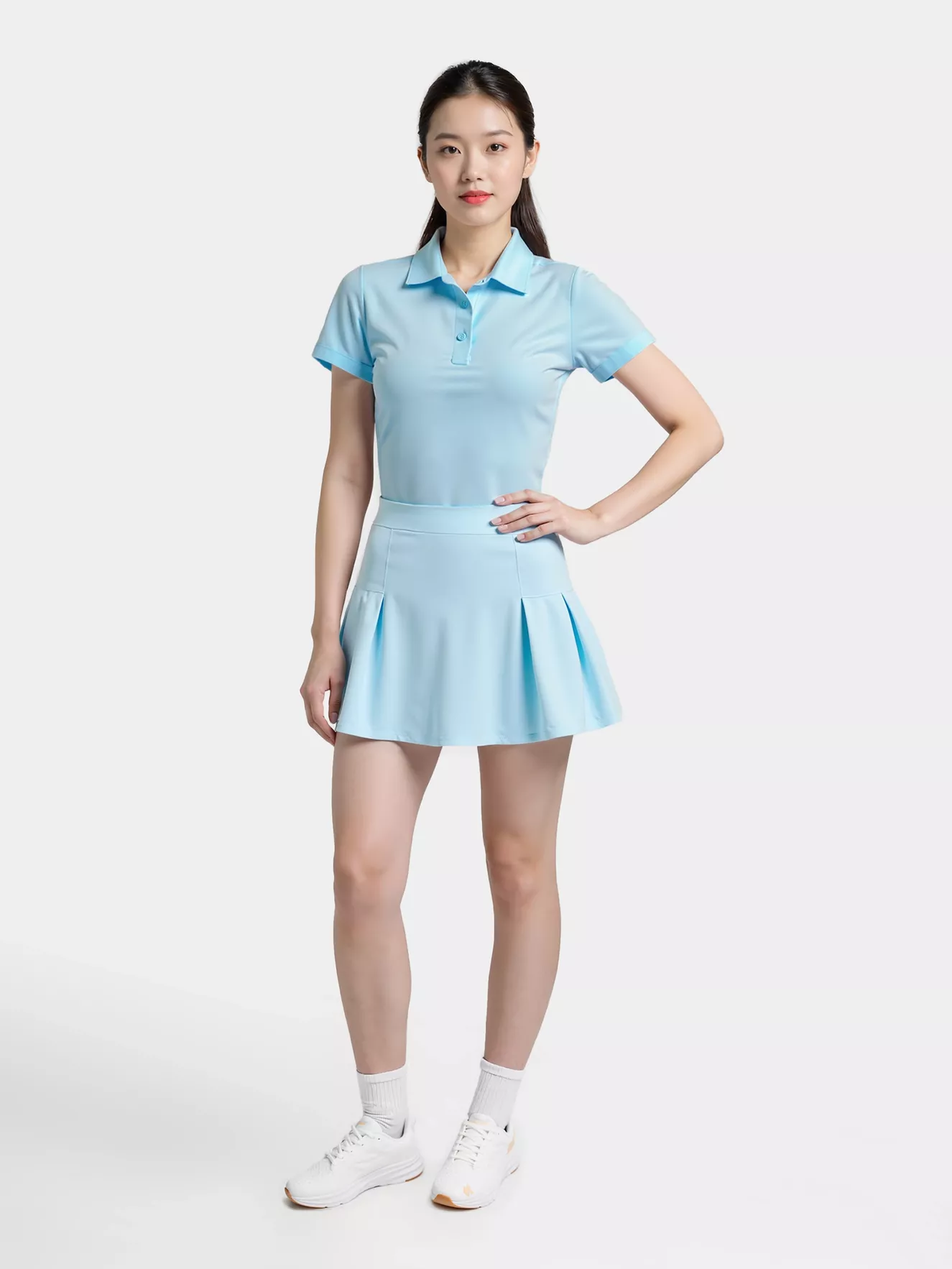 Chân Váy Nữ Xếp Ly Dáng Chữ A PERATO Phong Cách Lifestyle LBCVS5W004