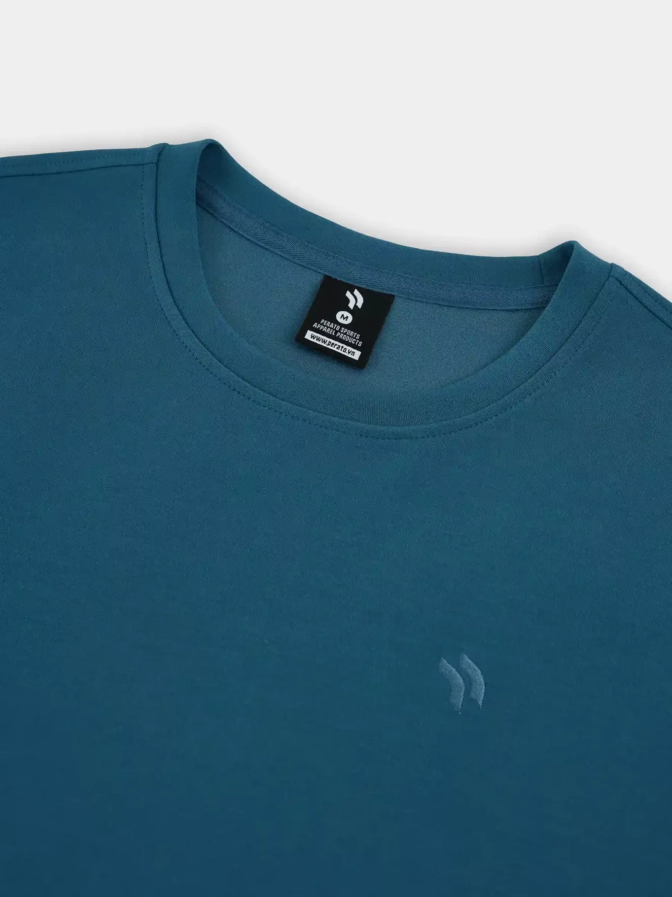 Áo Nỉ Nam Training Cổ Tròn PERATO Phom Regular TBANW5M010