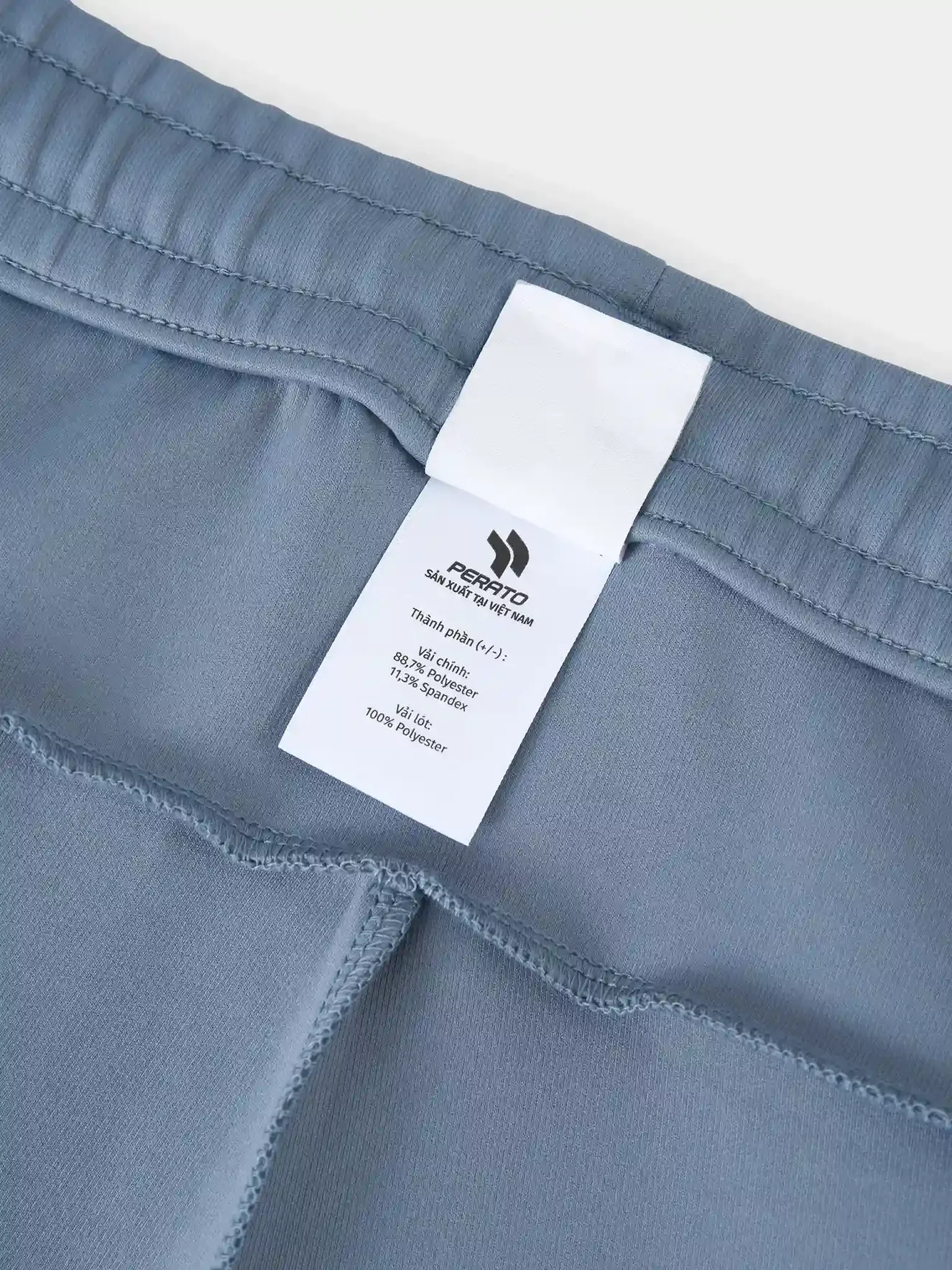 Set Bộ Nỉ Khóa PERATO Phong Cách Training Phom Regular TBNKW5M015