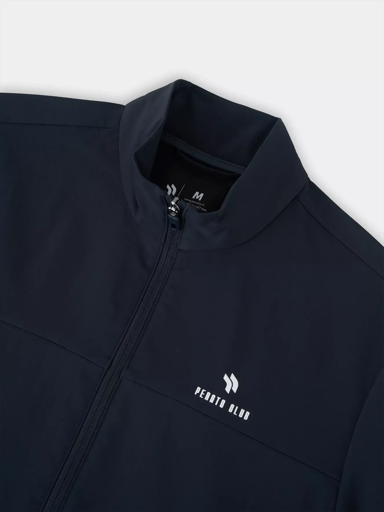 Áo Khoác Gió Nam Cổ Dựng PERATO Phong Cách Training TBKGW5M021