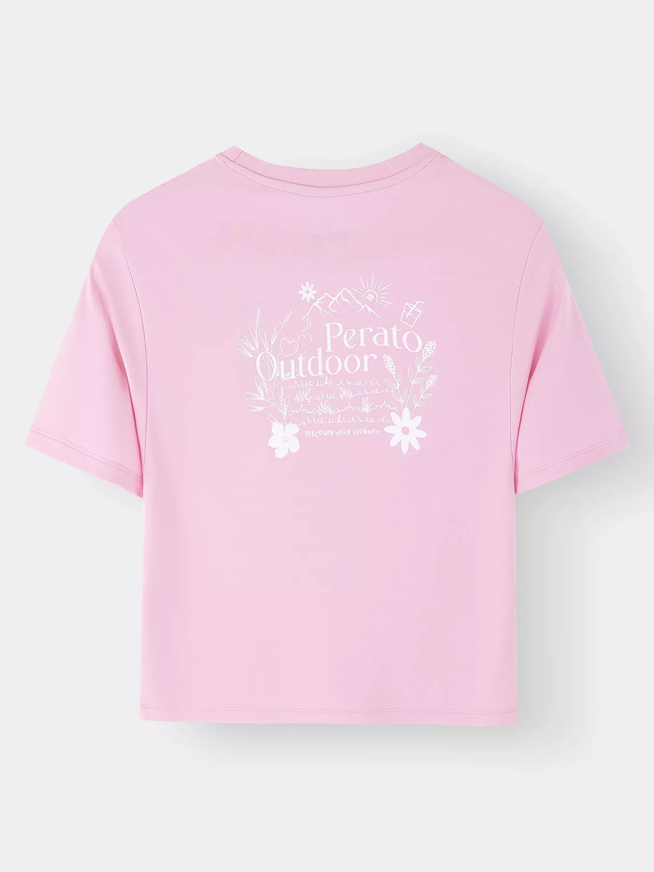 Áo Thun Bé Gái PERATO Phong Cách Thể Thao Lifestyle L0TSS5G007