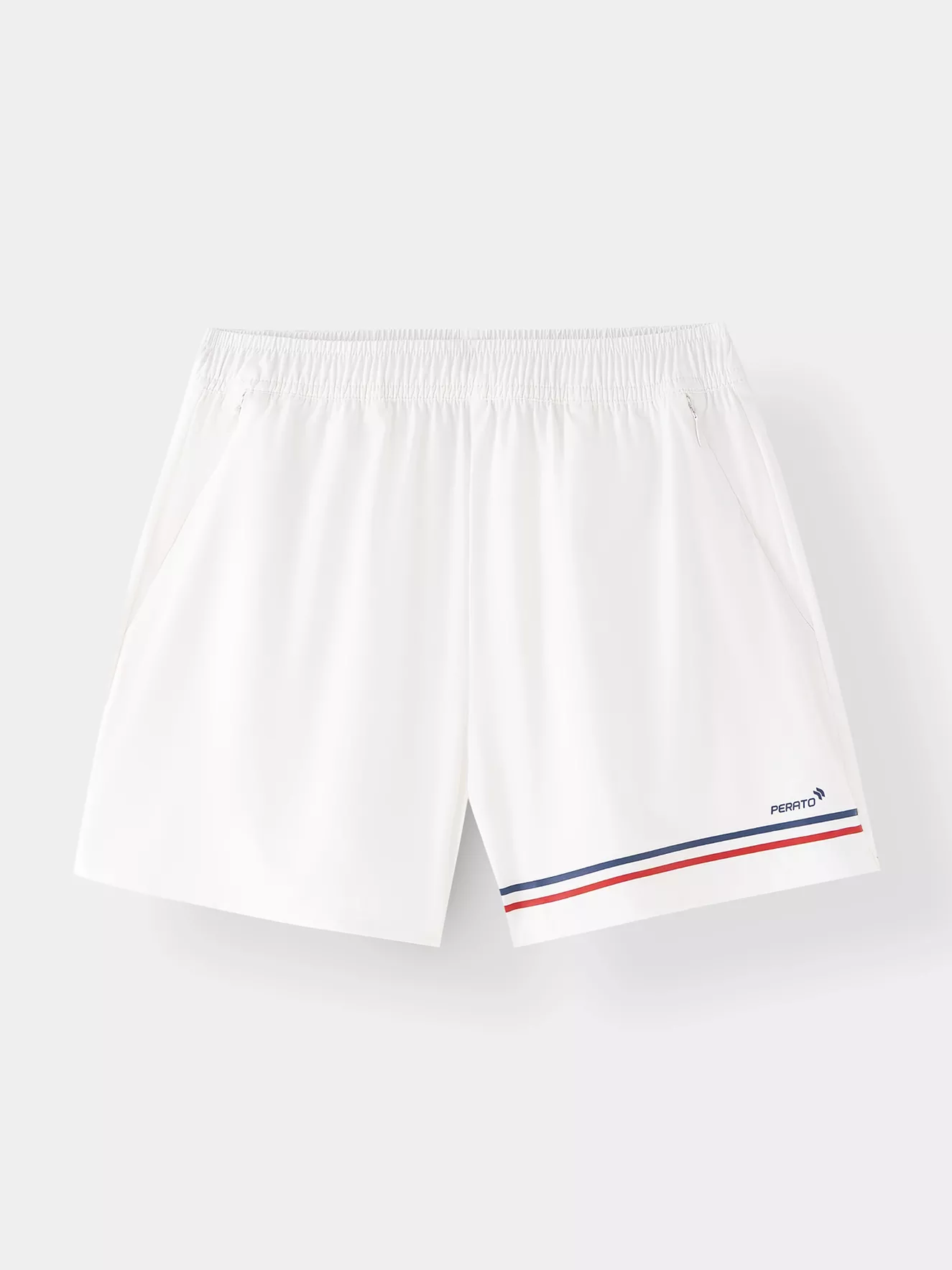 Quần Short Nữ Cạp Chun PERATO Sọc Màu Phom Regular OBSCS5W001