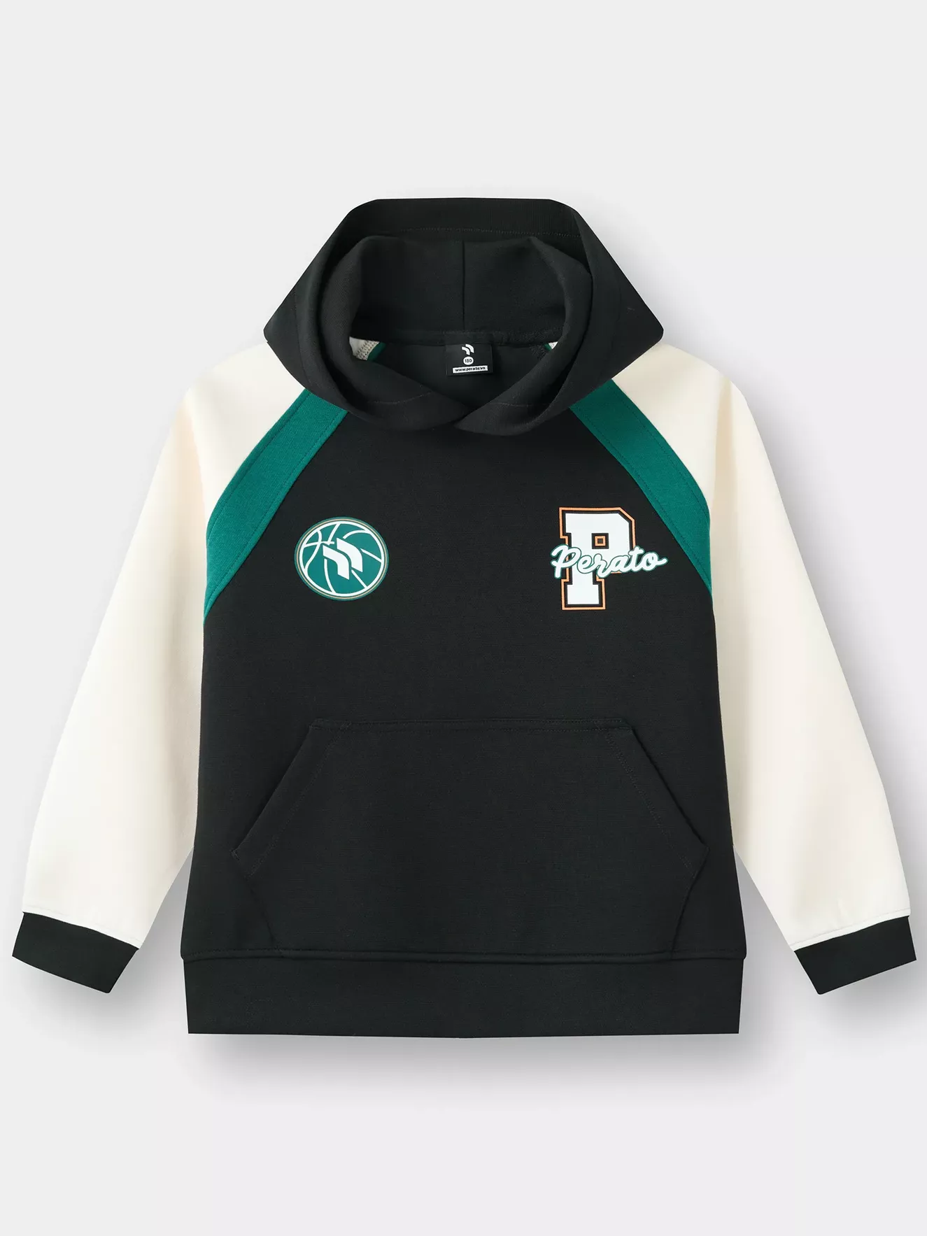 Set Bộ Nỉ Hoodie Bé Trai Phong Cách Baseketball Năng Động BBNHW5B002