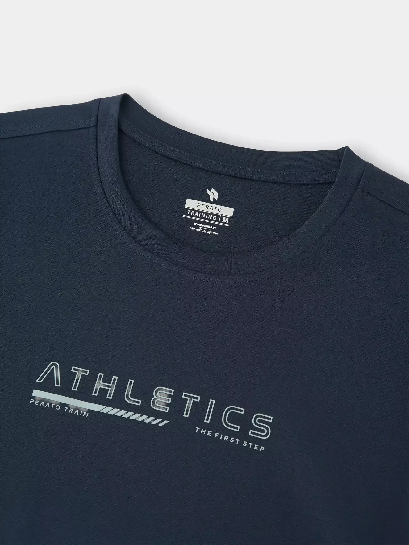 Áo Thun Dài Tay Nam PERATO Phong Cách Training T0TDW5M005