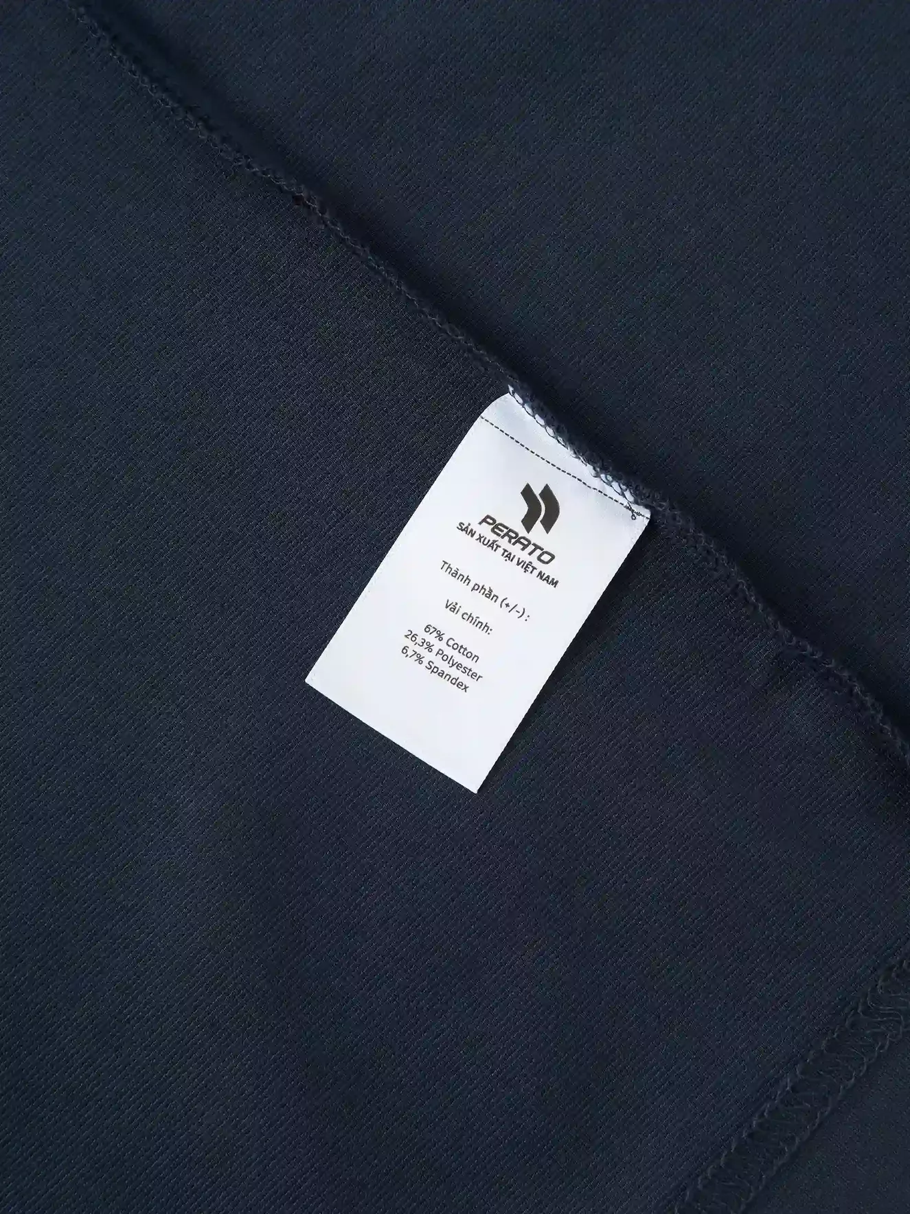 Áo Thun Dài Tay Nam PERATO Phong Cách Training T0TDW5M005