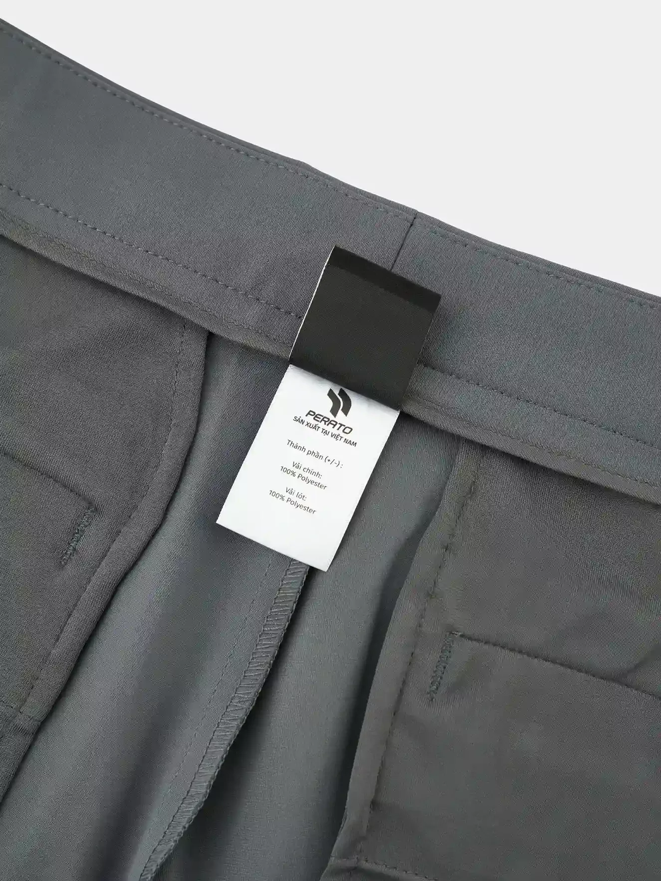 Quần Dài Thể Thao Nam Dáng Golf Cạp Cúc PERATO Phom Regular O0QDW5M018