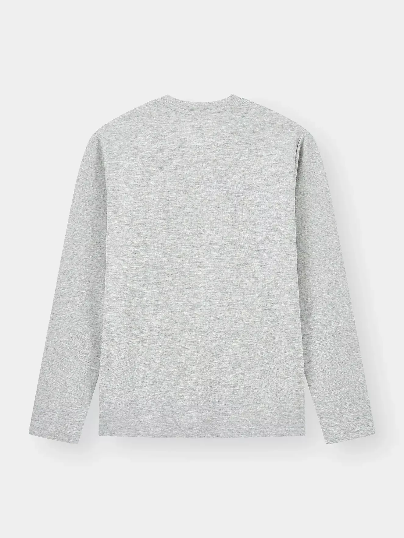 Áo Thun Nam Dài Tay PERATO Phong Cách Traing Basic T0TDW5M043