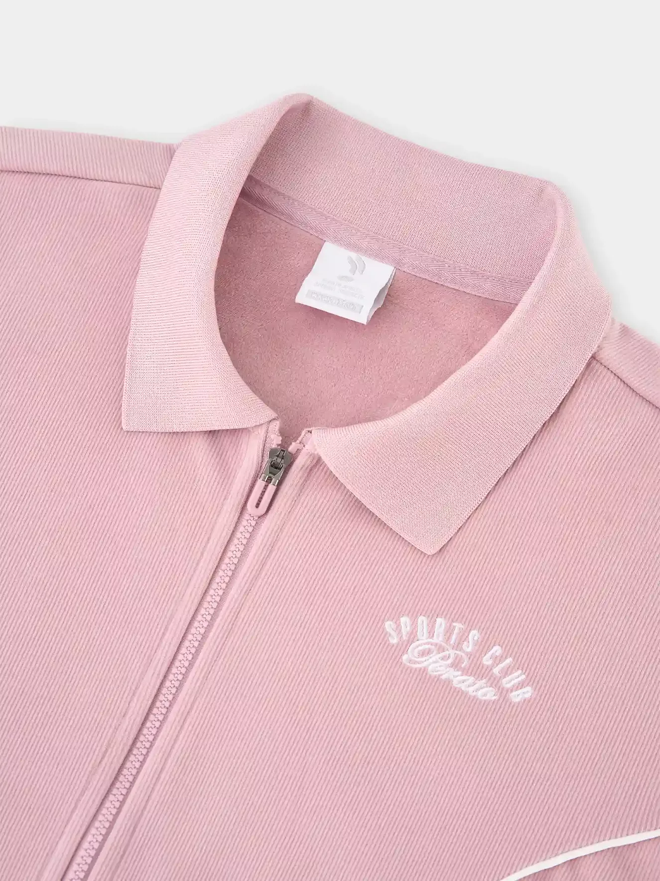 Áo Khoác Nỉ Nữ Cổ Bẻ PERATO Phong Cách Lifestyle L0KNW5W003