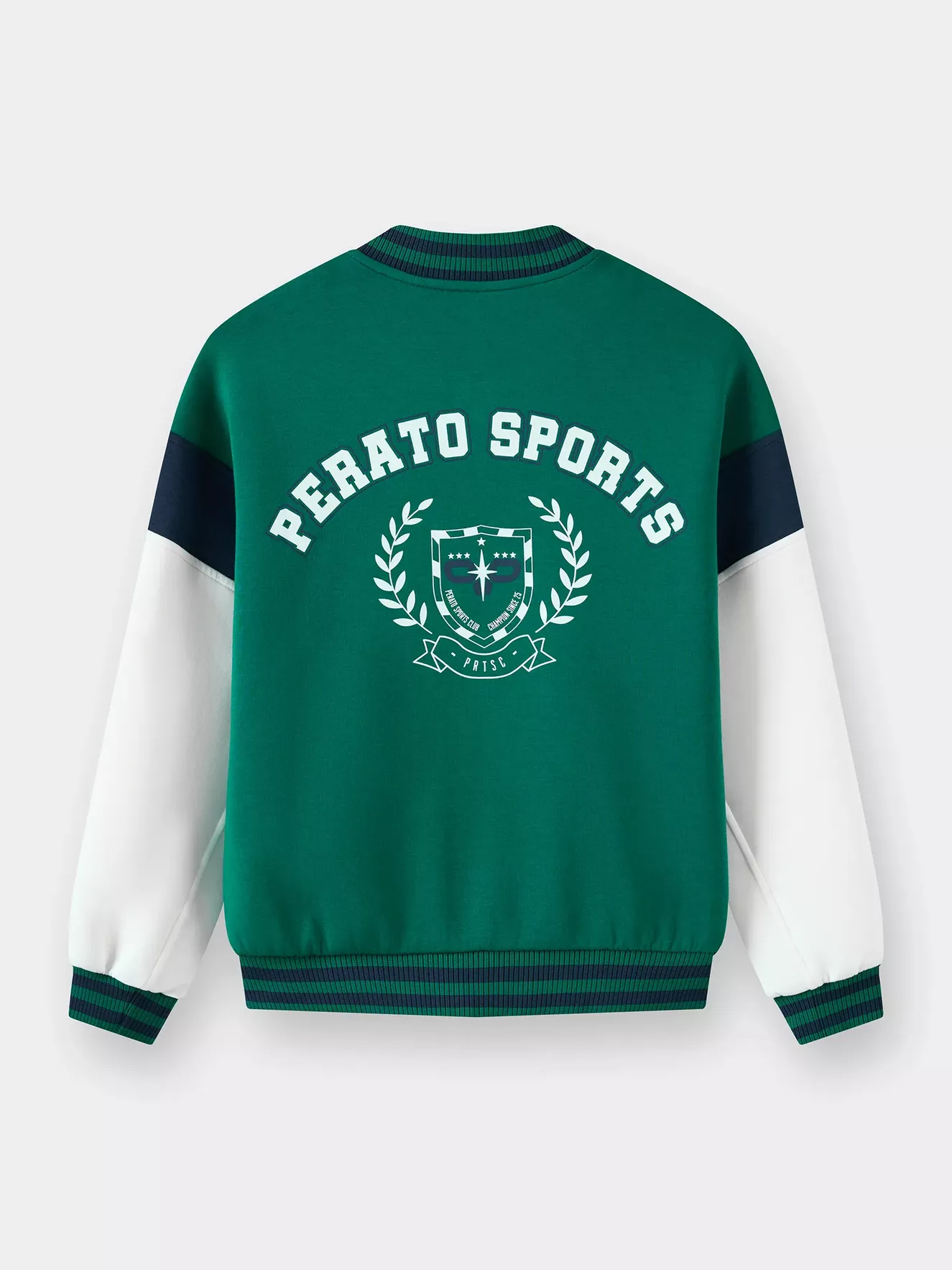 Áo Khoác Bomber Bé Trai Chất Nỉ PERATO Basketball B0KNW5B015