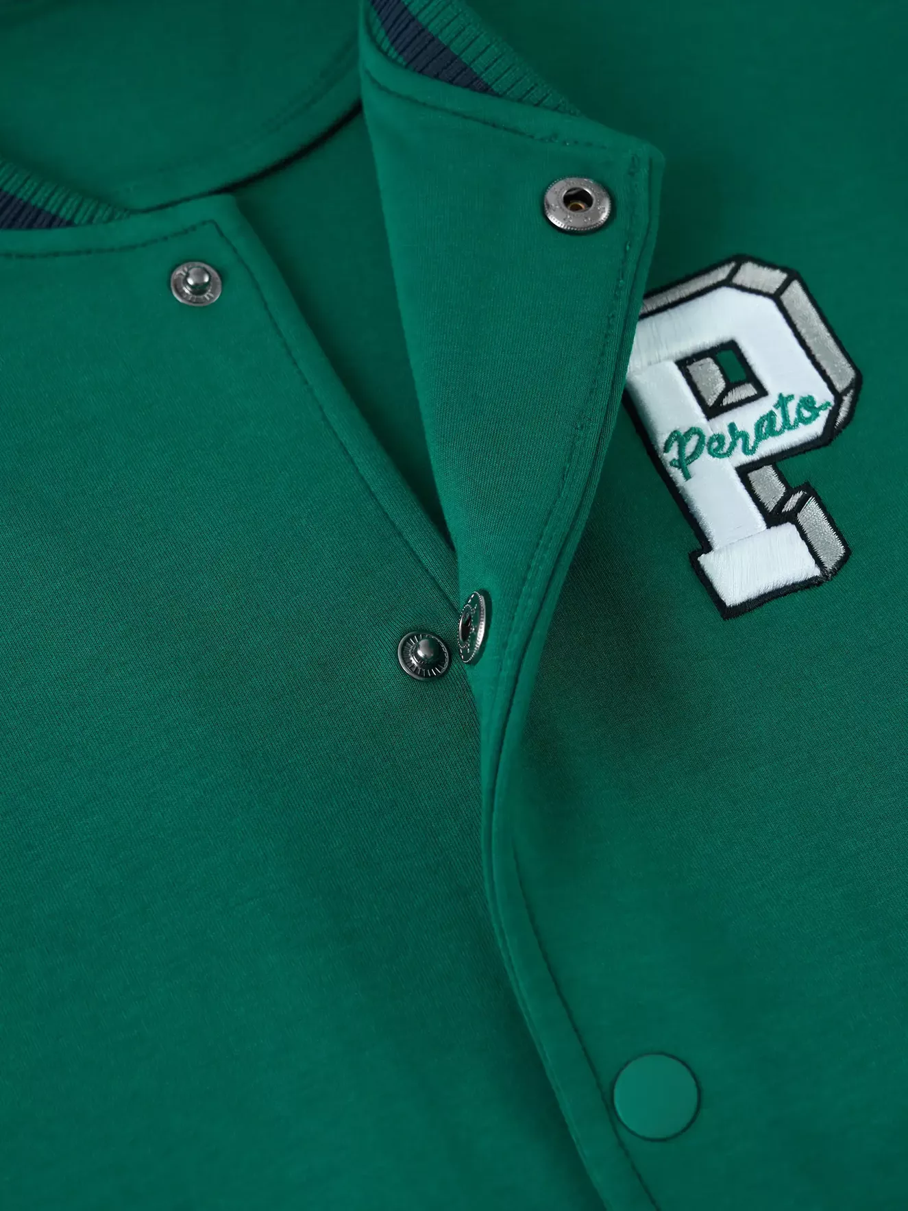 Áo Khoác Bomber Bé Trai Chất Nỉ PERATO Basketball B0KNW5B015