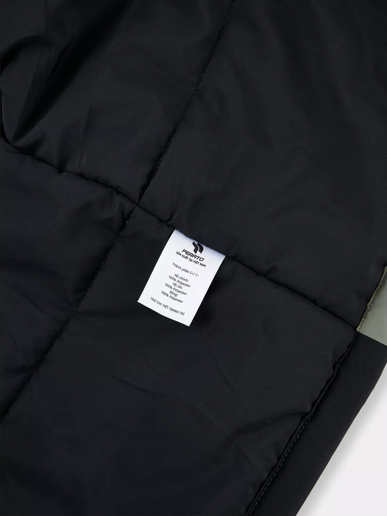 Áo Phao Chần Bông Bé Trai PERATO Running Can Phối R0CBW5B016