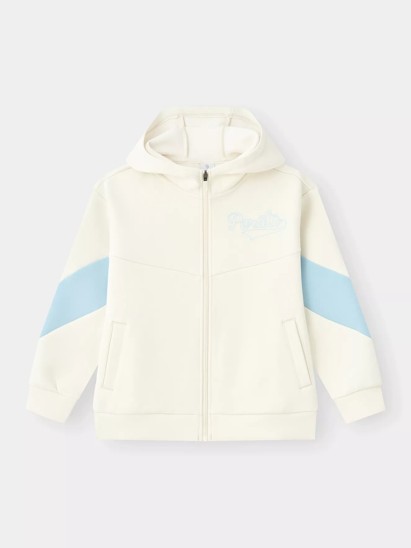 Áo Nỉ Khóa Có Mũ Cho Bé Gái PERATO Phong Cách Basketball BBKNW5G012