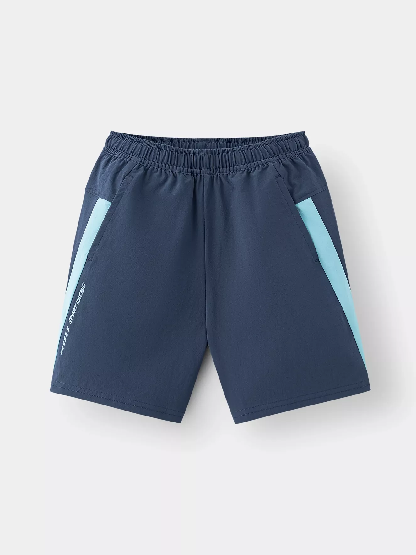 Quần Short Bé Trai PERATO Cạp Chun Phom Loose Fit L0SCS5B009