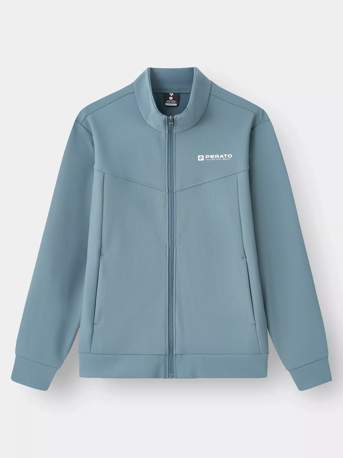 Áo Nỉ Khóa Nam PERATO Training Cổ Dựng Regular TBKNW5M041