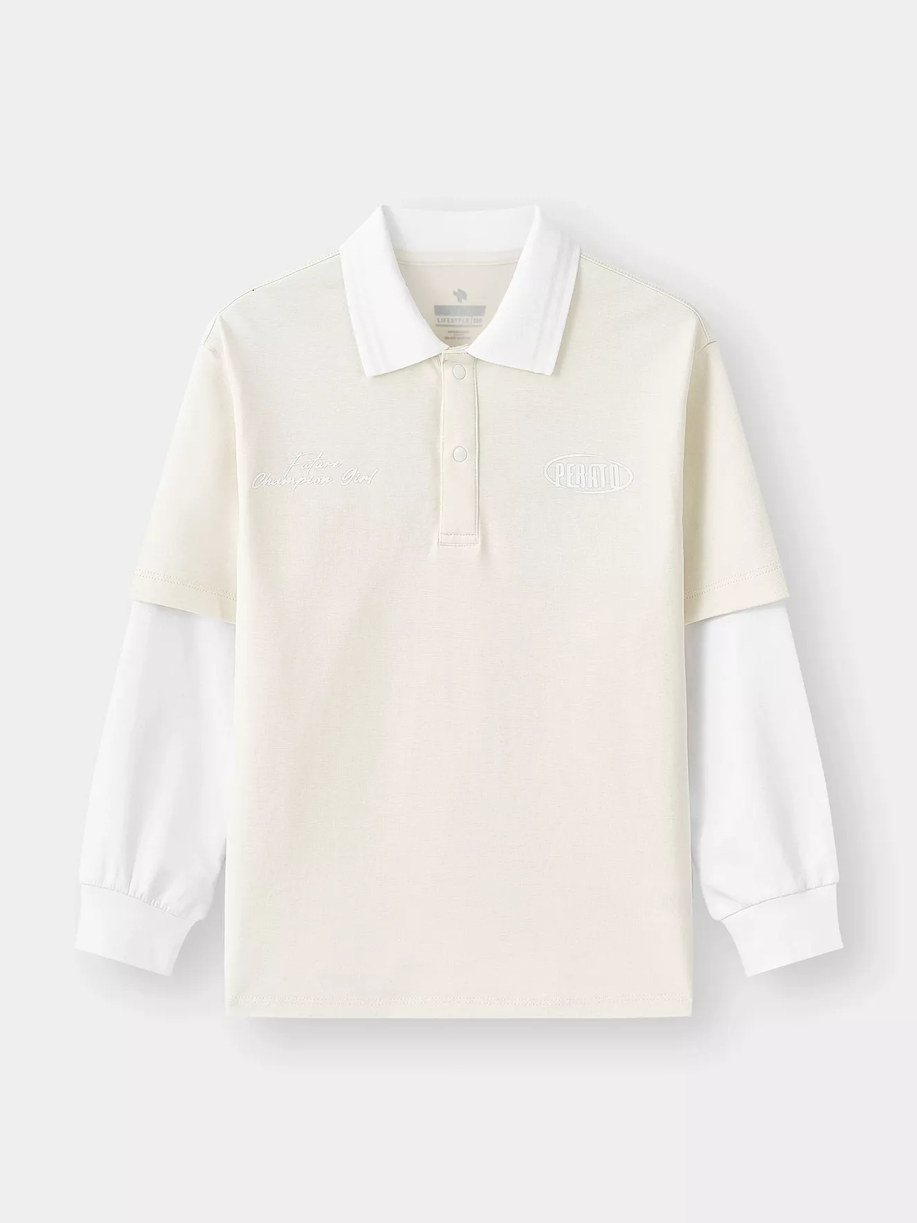 Áo Polo Bé Gái PERATO Phong Cách Lifestyle Tay Layer L0PDW5G006