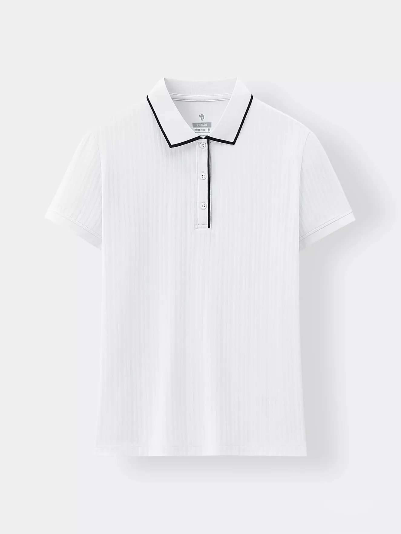 Áo Polo Nữ Dệt Kim PERATO Phong Cách Outdoor Phom Regular O0PLS5W009